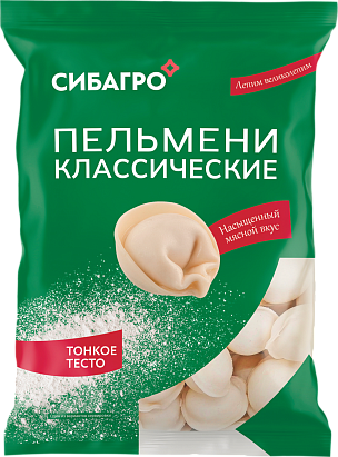 ПЕЛЬМЕНИ КЛАССИЧЕСКИЕ, 800г